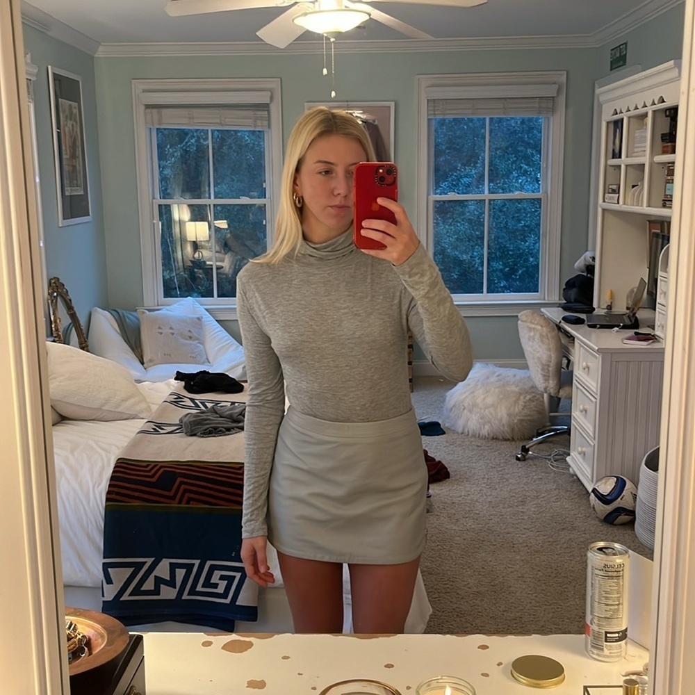 Grey Soft turtleneck